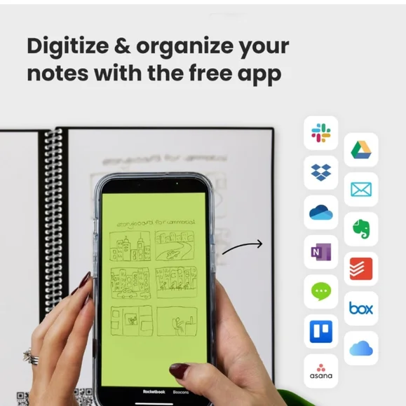 Rocketbook Reusable Intelligent Notebook - Picture 2 of 9